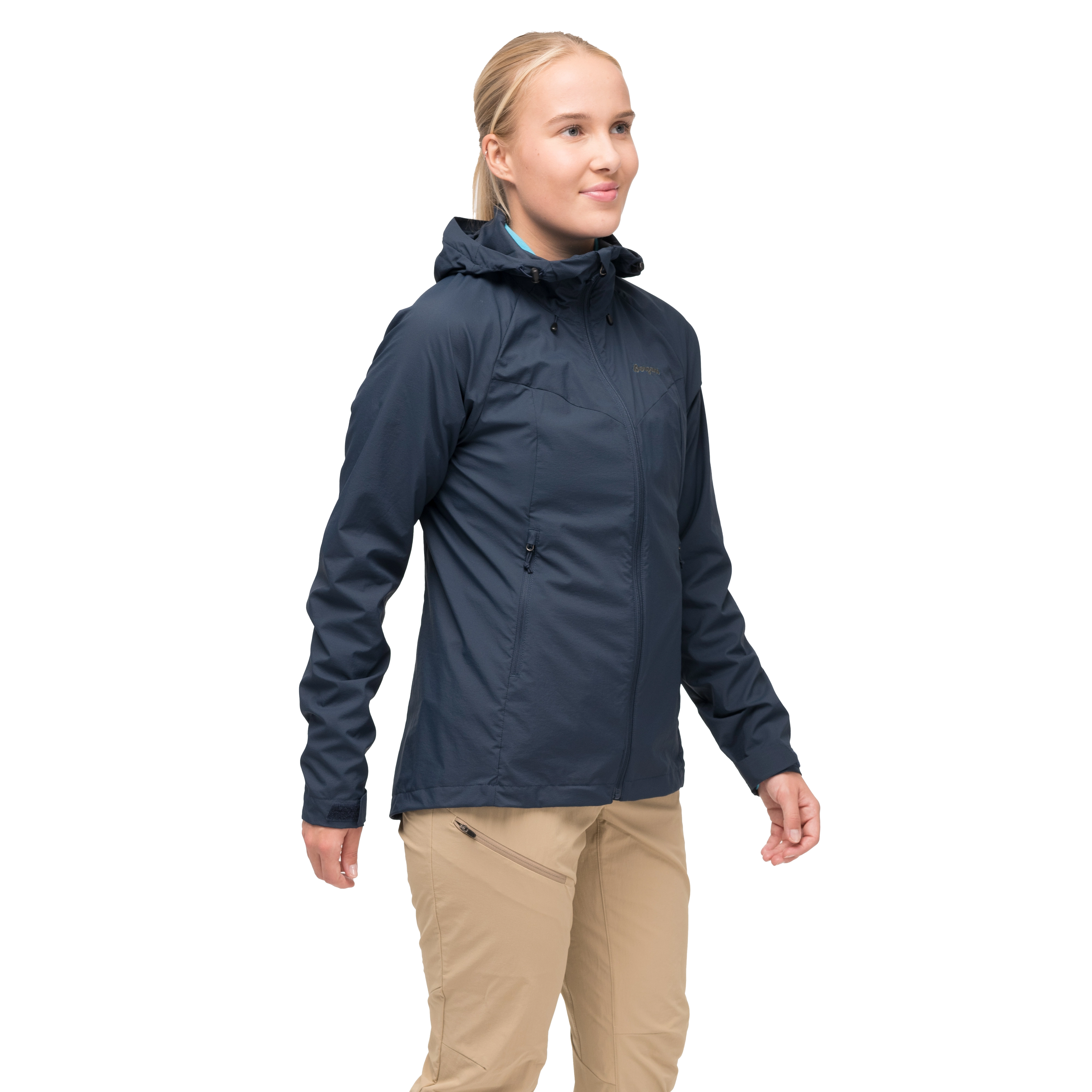 Rabot Windbreaker Jacket Women Navy Blue