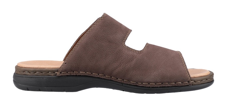 Rieker Pantolette  Klettschuh, Sandale, Sommerschuh mit praktischem Klettverschluss