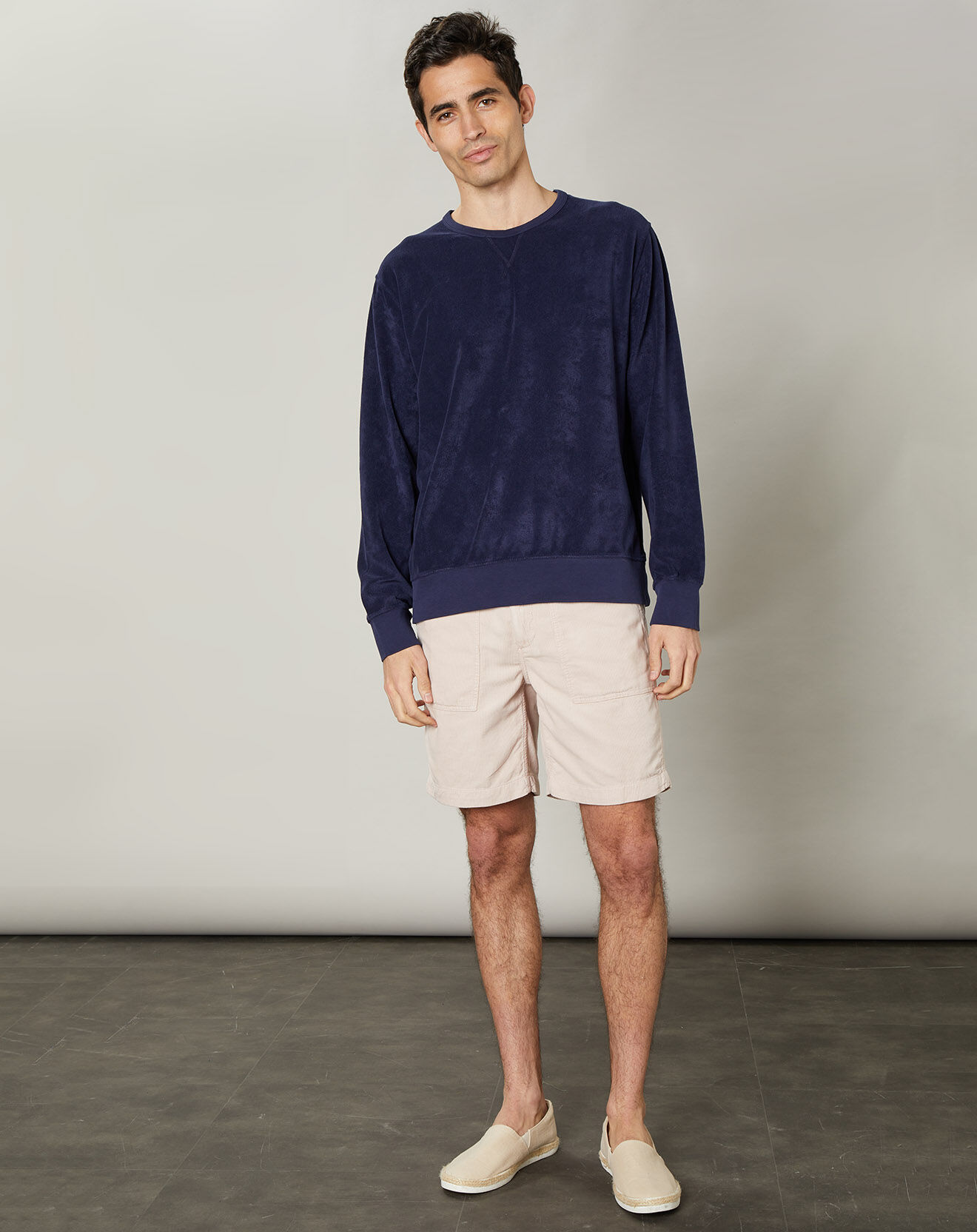 Hartford Sweat en éponge bleu