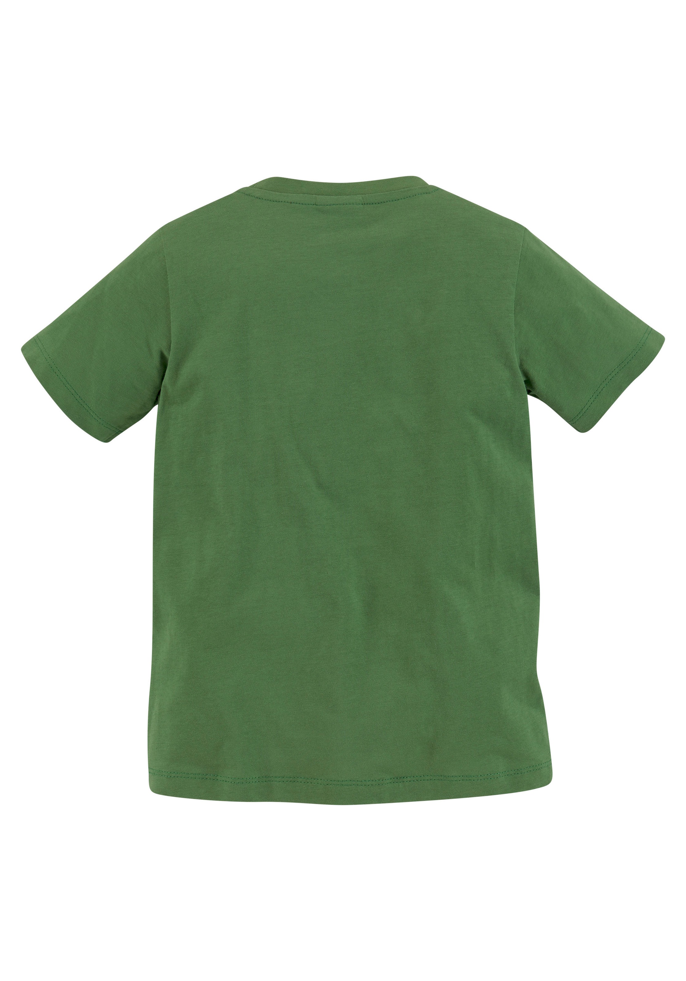 KIDSWORLD T-Shirt »DINOSAURIER«, Kurzarm,  Basic-Passform,  bedruckt,  Rundhalsausschnitt
