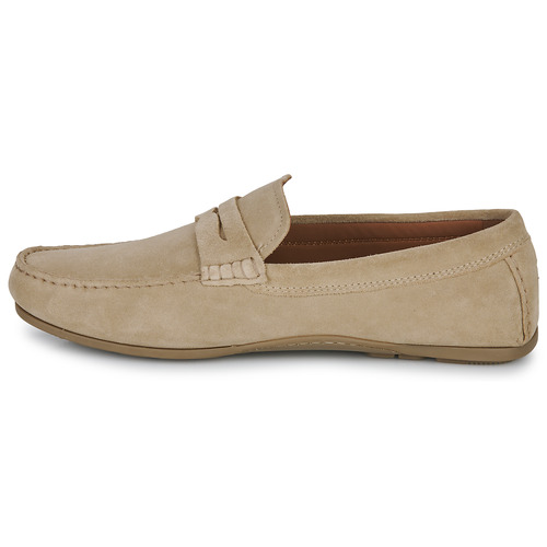 Tommy Hilfiger - CASUAL HILFIGER SUEDE DRIVER - Beige