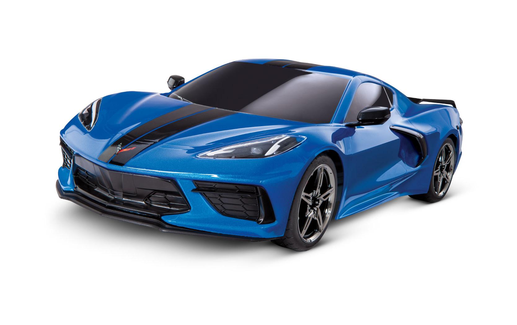 4TEC 3.0, Chevrolet Corvette C8, Blau ARTR, 1:10<br>4TEC 3.0 Chassis mit Allradantrieb und detailgetreuer Corvette C8 Stingray Karosserie