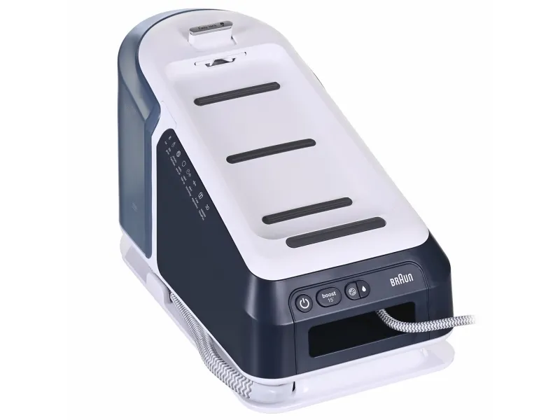 Braun CareStyle 7 Pro IS 7282 BL - Dampstrygejern med automatisk afbrydelse - såleplade: EloxalPlus FreeGlide 3D - 2700 W - blå