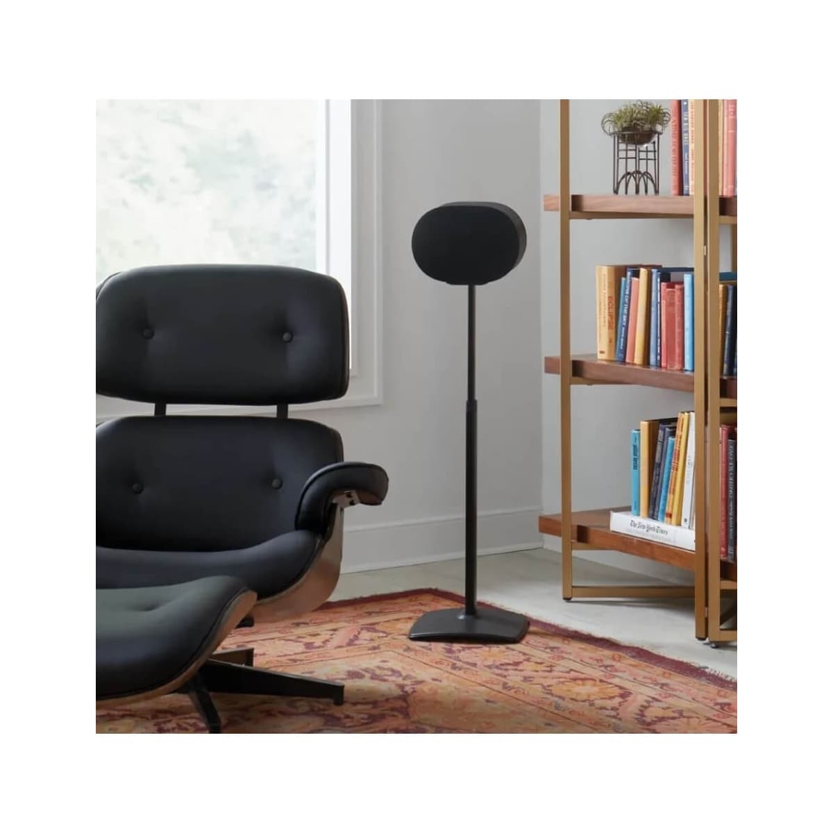 SANUS Gulvstativ Justerbart for Sonos ERA 300 Singel Svart
