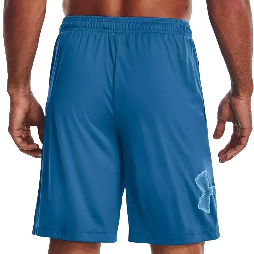 Under Armour Short de Sport Bleu Marine Homme Under Armour Tech Graphic
