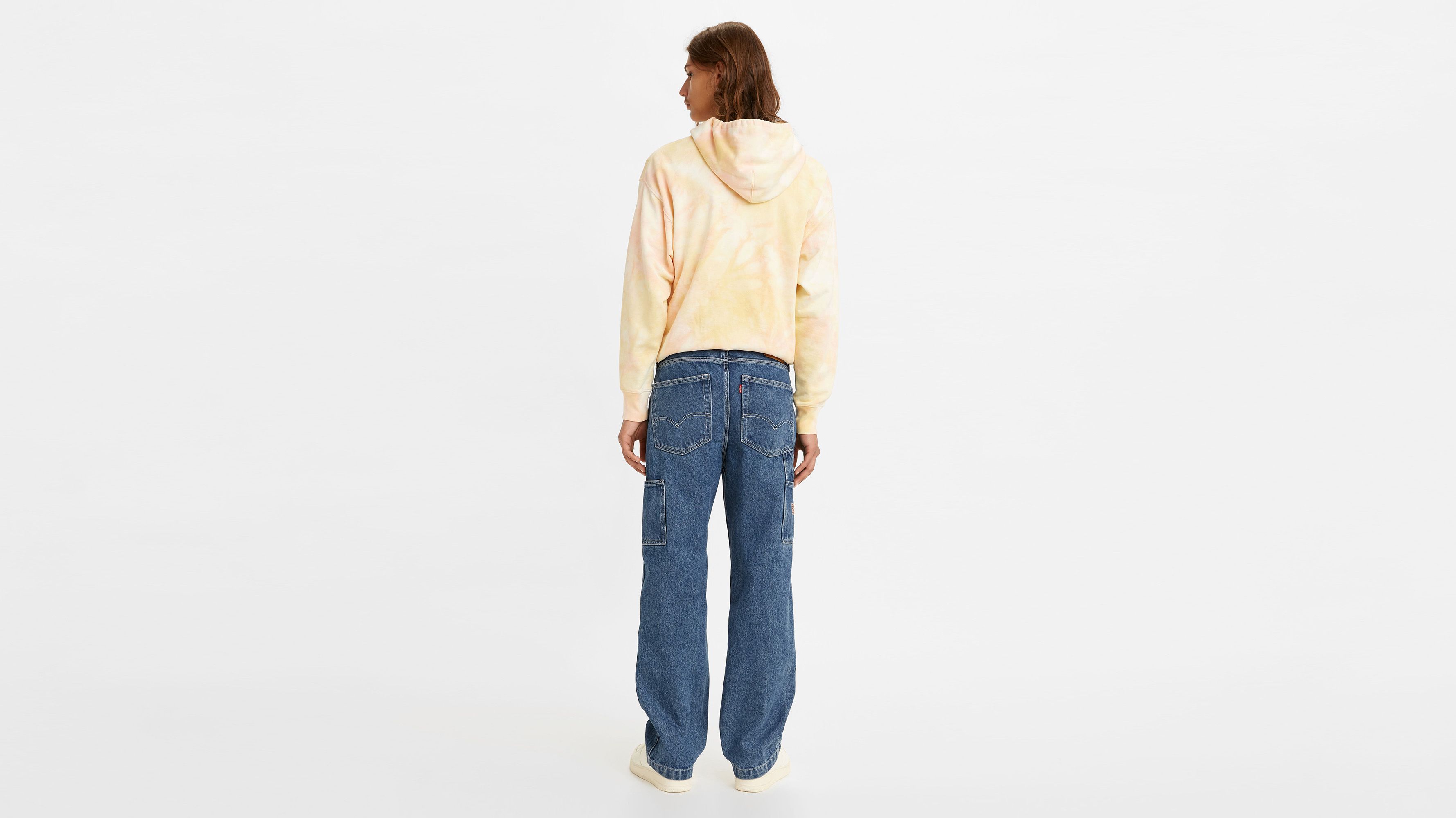 Pantalon 568™ Stay Loose Carpenter - Medium Indigo Stonewash - Bleu