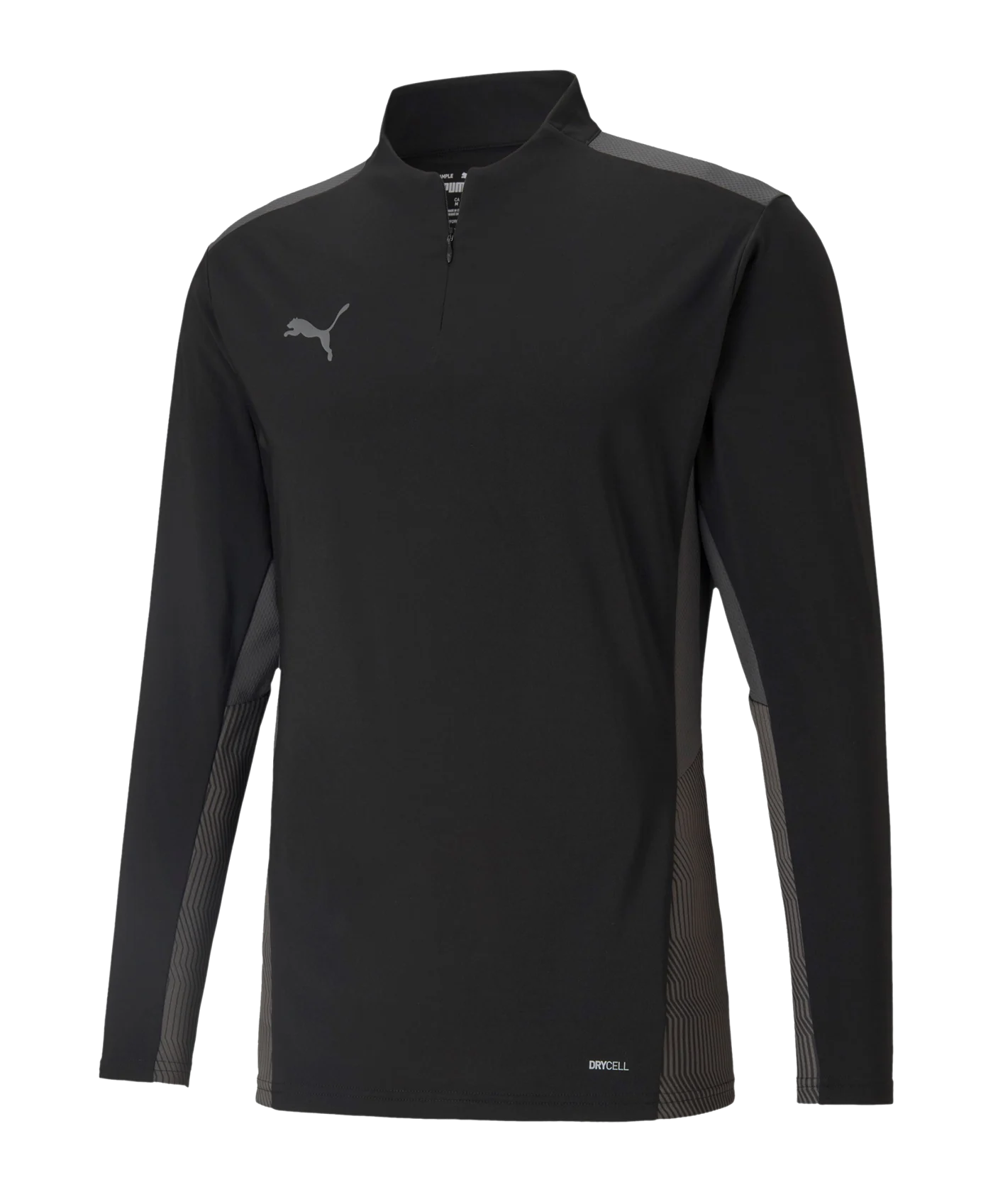 PUMA teamCUP HalfZip Sweatshirt Schwarz F03