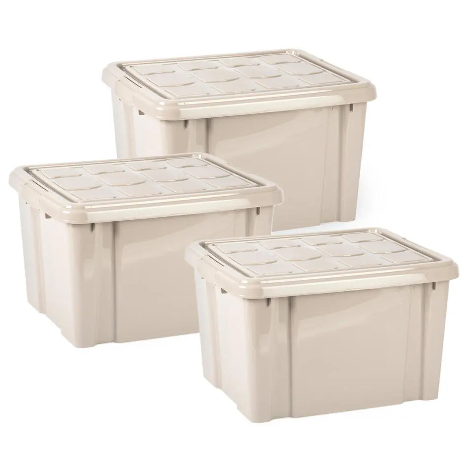 Plasticforte Multi Storage Opslagbox - beige - 25L