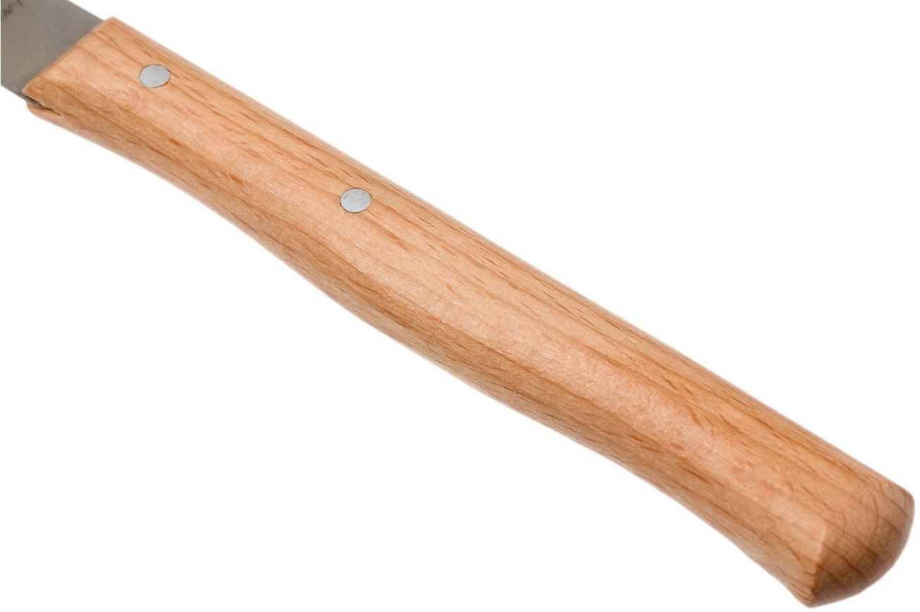 Robert Herder schilmes straight classic, roodbeuken RVS, 6,5 cm