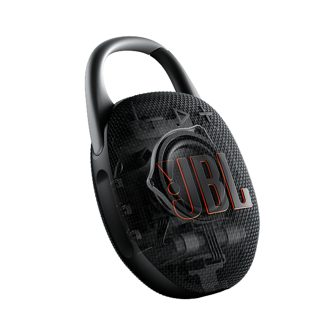 JBL - Clip5 Portable Bluetooth Speaker - Black