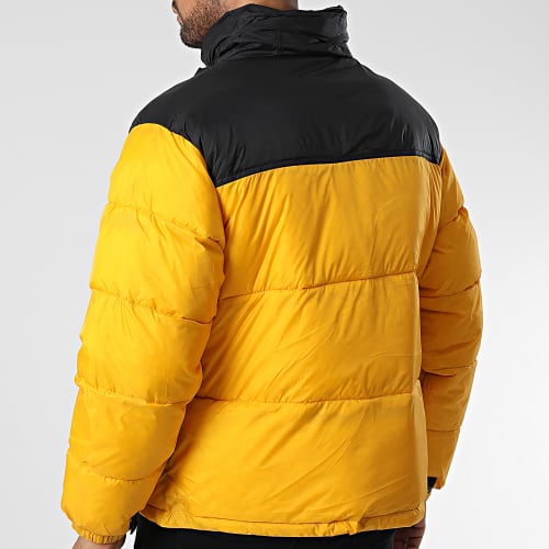 Doudoune Capuche Jaune