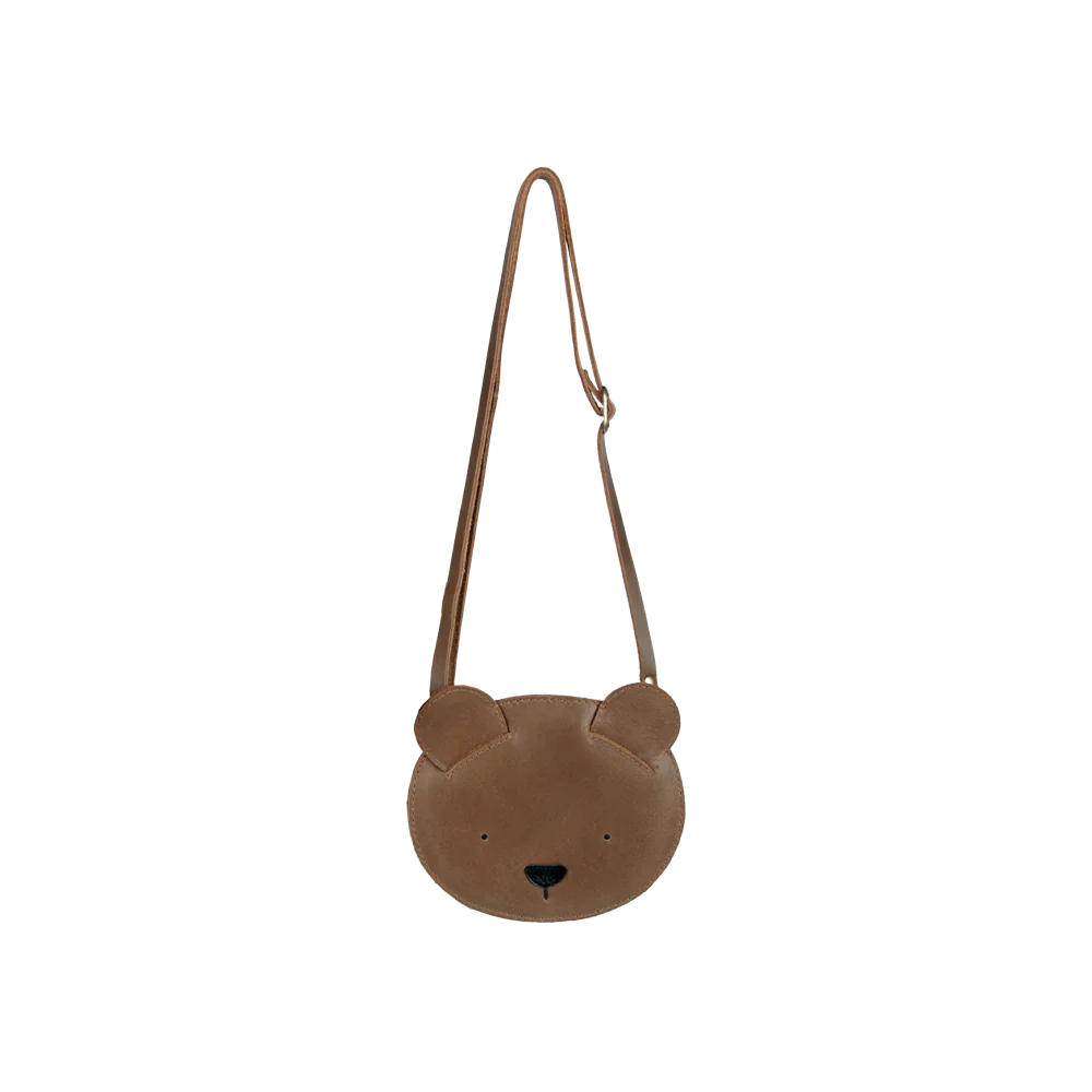 Britta Classic Purse | Bear | Cognac Classic Leather