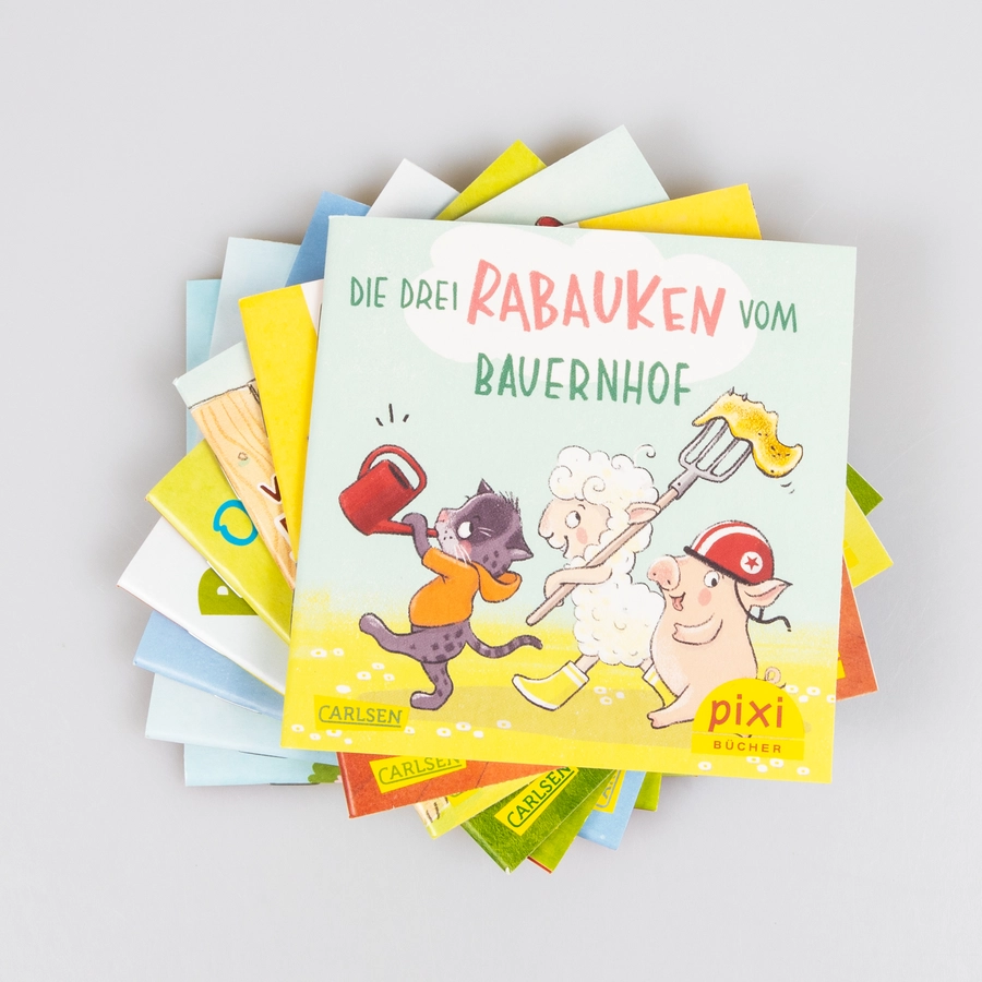 Carlsen Pixi-8er-Set 287: Frühling auf dem Bauernhof (8x1 Exemplar)