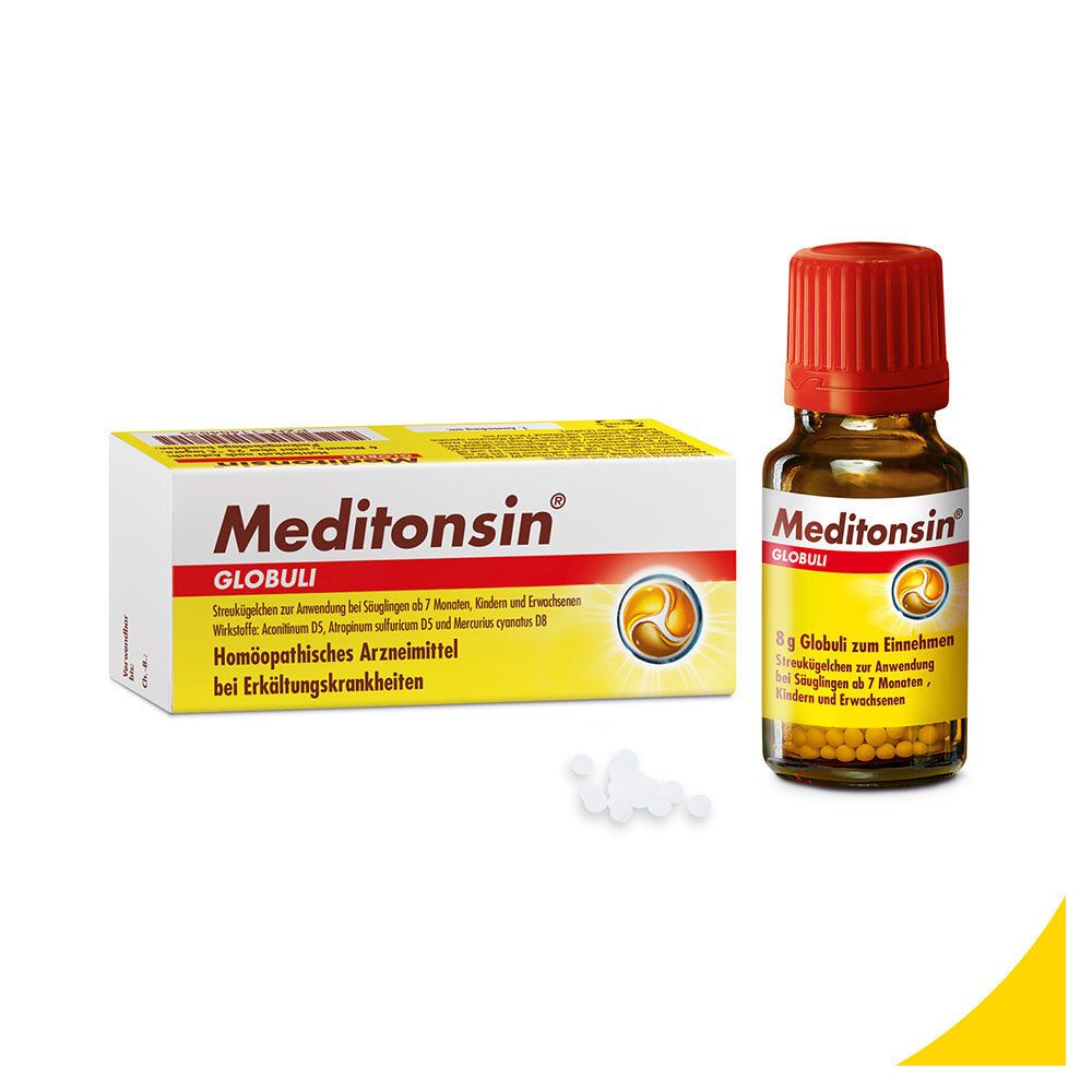 Meditonsin® Globuli bei ersten Anzeichen einer Erkältung