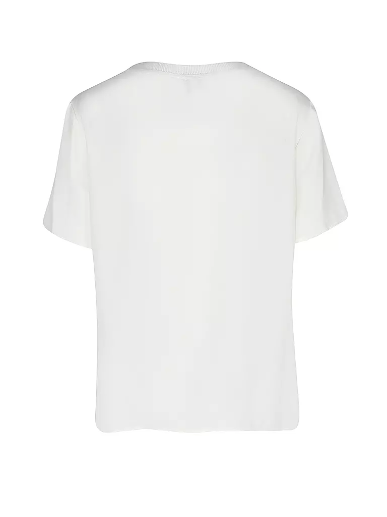 BOSS Blusenshirt ILYEANA  weiss