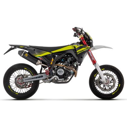 Silencieux Arrow Thunder Alu Dark embout carbone - Noir