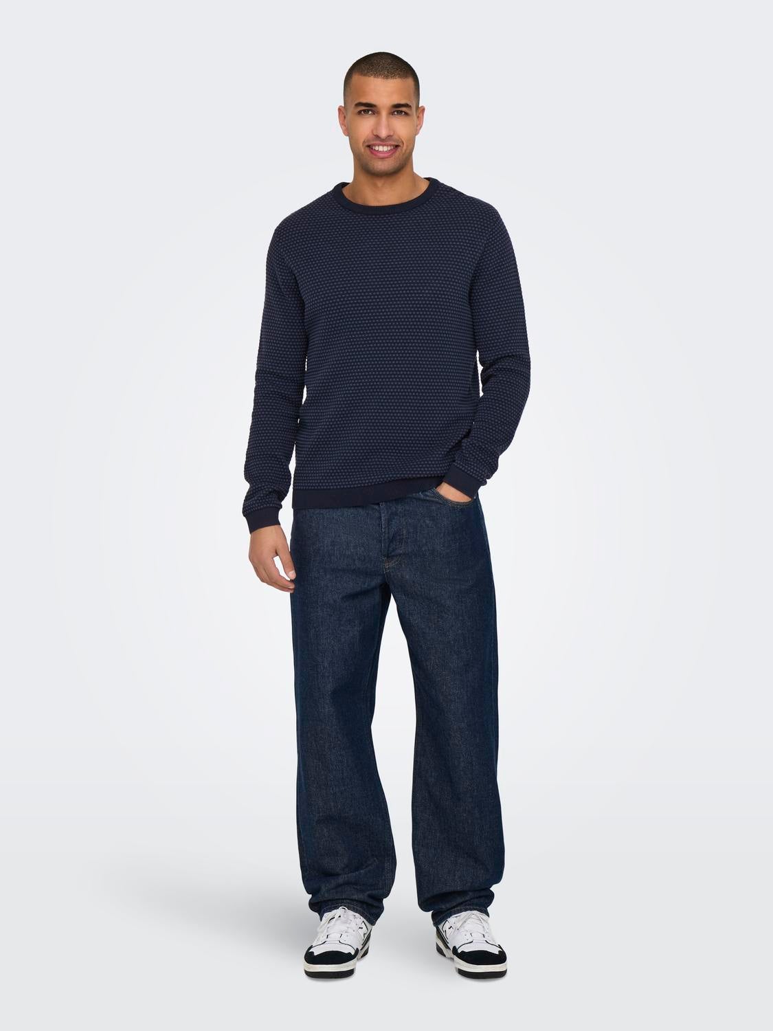 ONSTAPA Pullover Navy Blazer