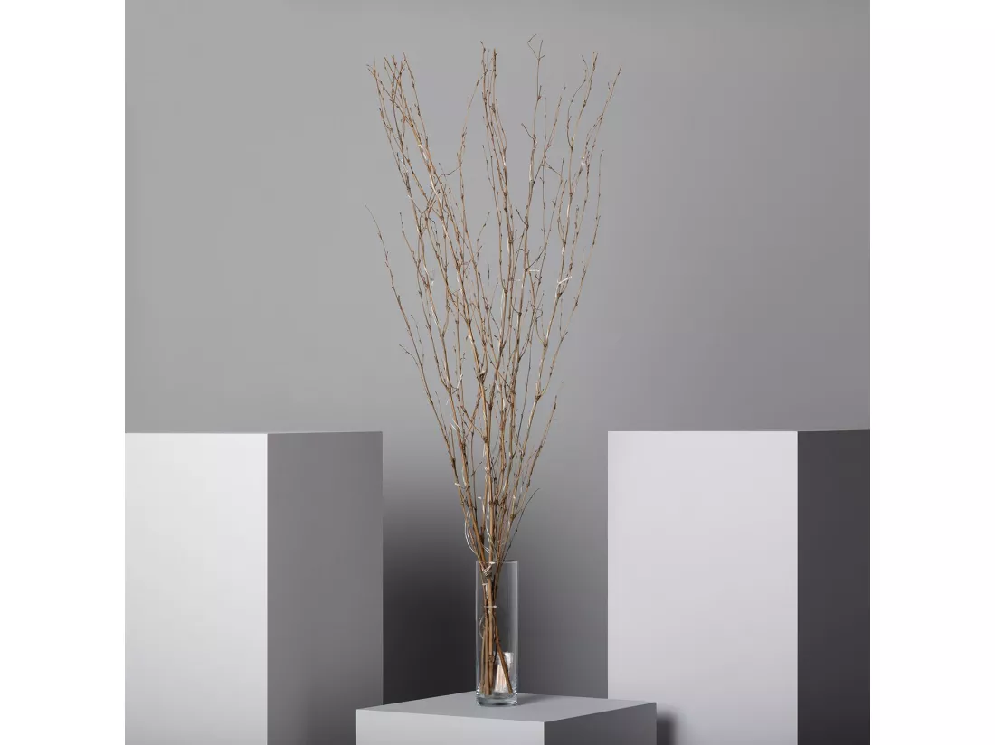 Branches Décoratives LED Bambou Naturel 1,2m Naturel