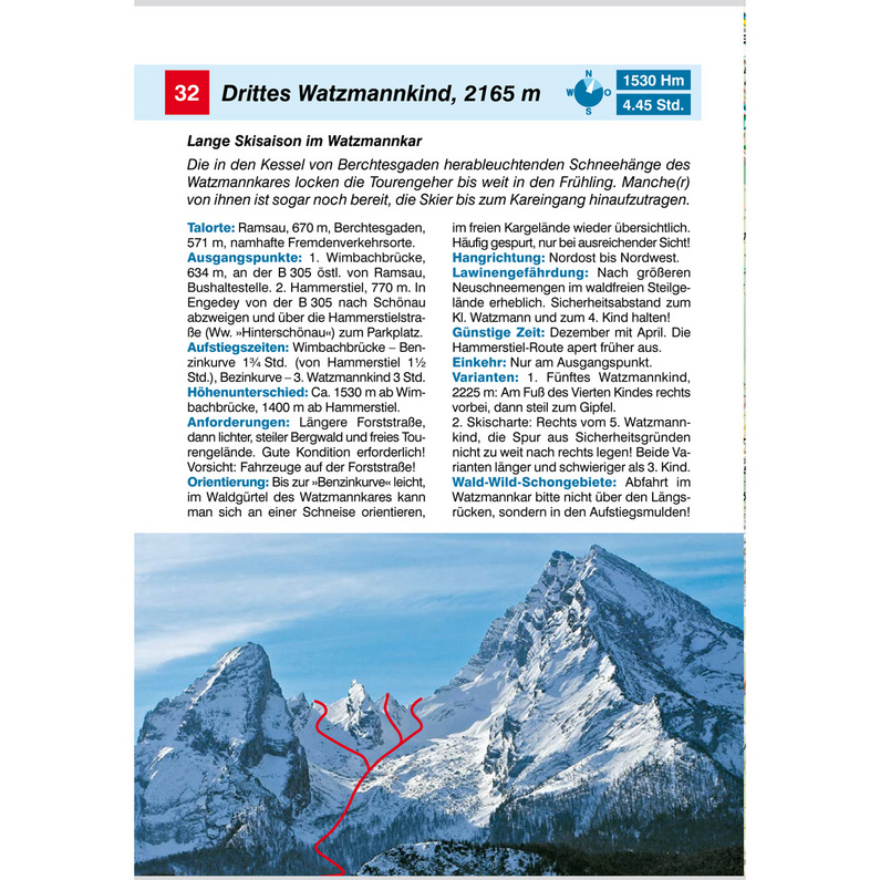 Rother Berchtesgadener, Chiemgauer Alpen Skitourenführer