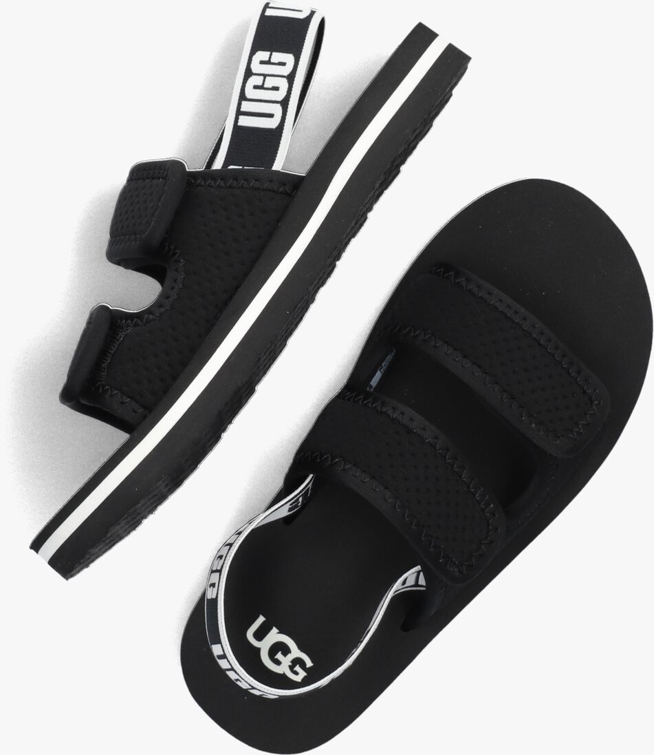 UGG zwarte ugg sandalen k lennon slingback