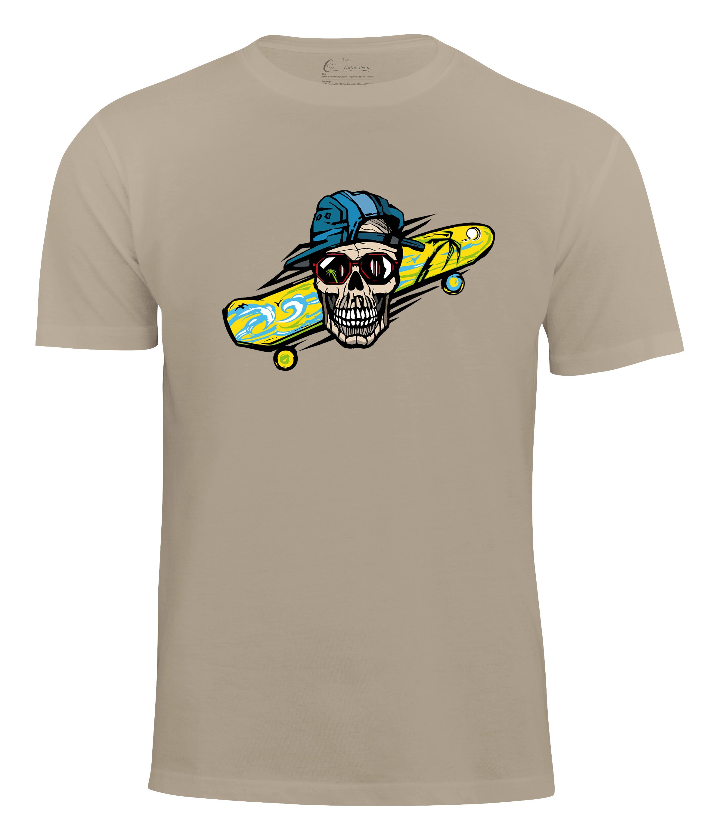 Cotton Prime® T-Shirt Summer Skull