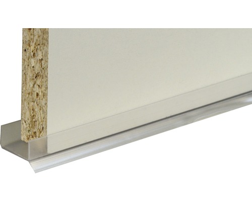 Bodemafdichtingsprofiel 19 mm transparant Lengte: 3 m