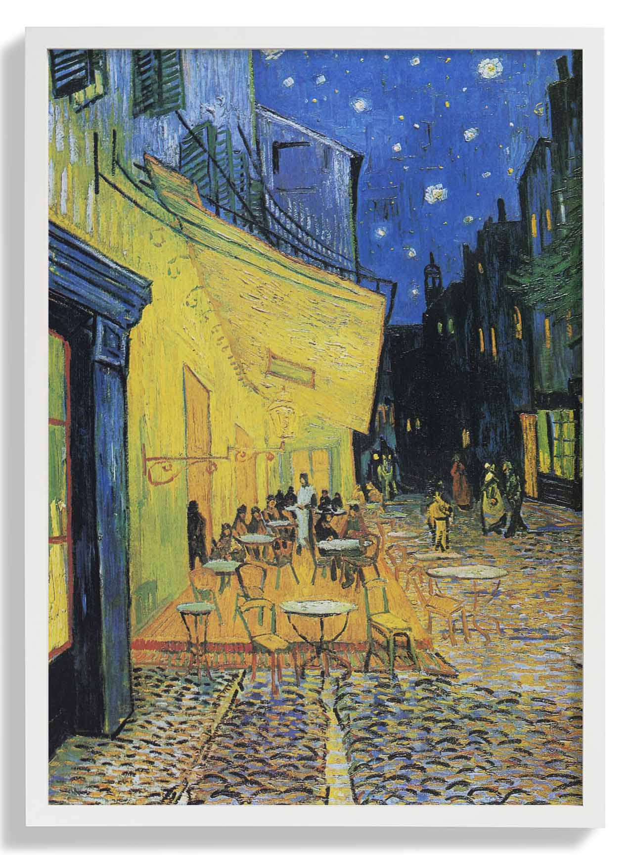 Caféterrasse bei Nacht von Van Gogh