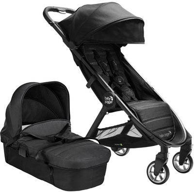 Baby Jogger City Tour 2 Trille inkl. Liggedel, Pitch Black/Jet
