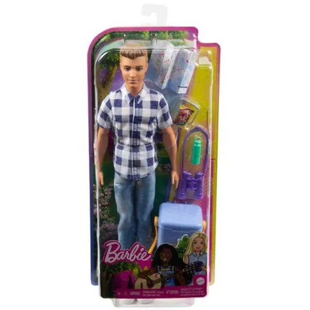 Barbie „Abenteuer zu zweit“ Ken Camping-Puppe und Zubehör
