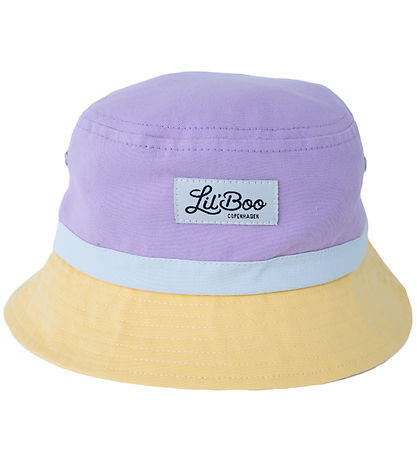 Lil' Boo Copenhagen B?llehat - Blåck Light Purple/Yellow