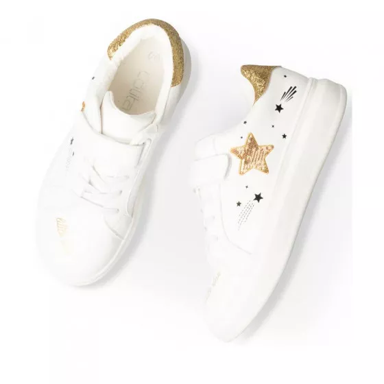 Baskets BLANC LITTLE LOLITA