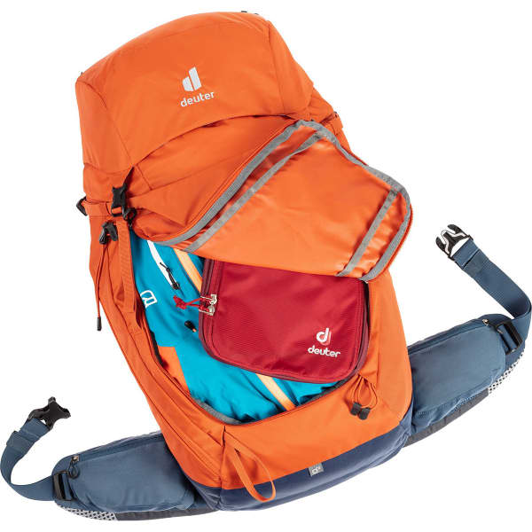 Sac à dos randonnée DEUTER TRAIL PRO 36 PAPRIKA/MARINE
