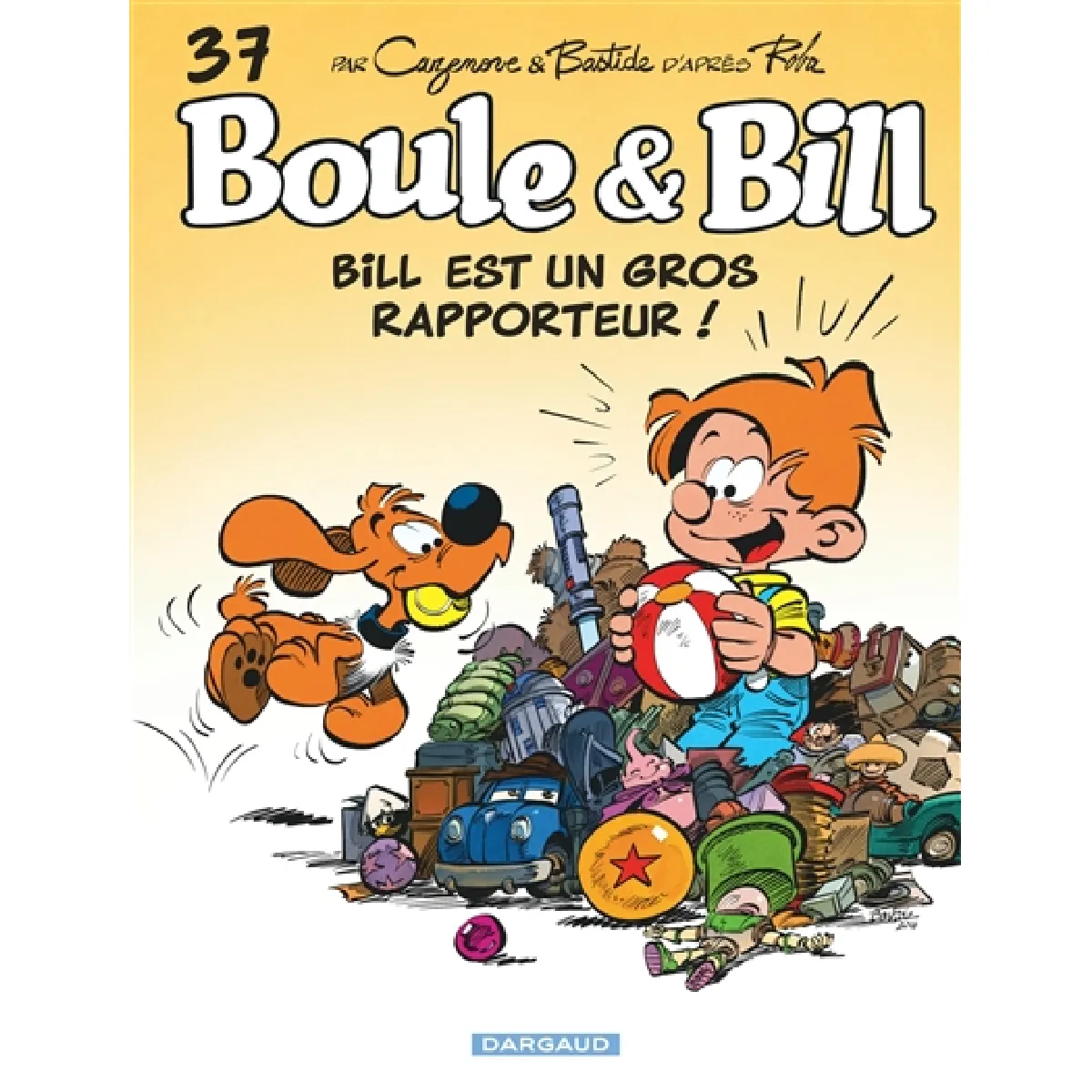 Boule et Bill. Vol. 37. Bill est un gros rapporteur ! · Occasion