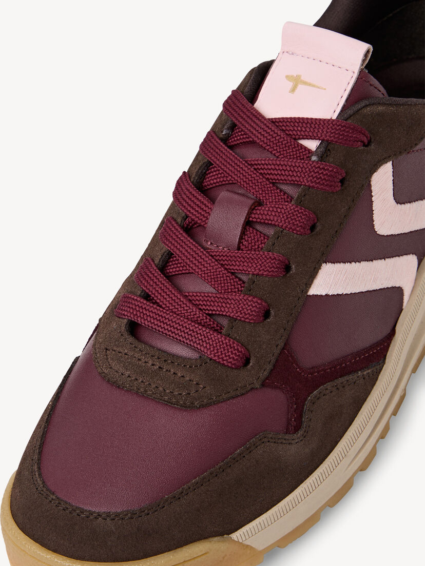 Leren Sneaker - rood