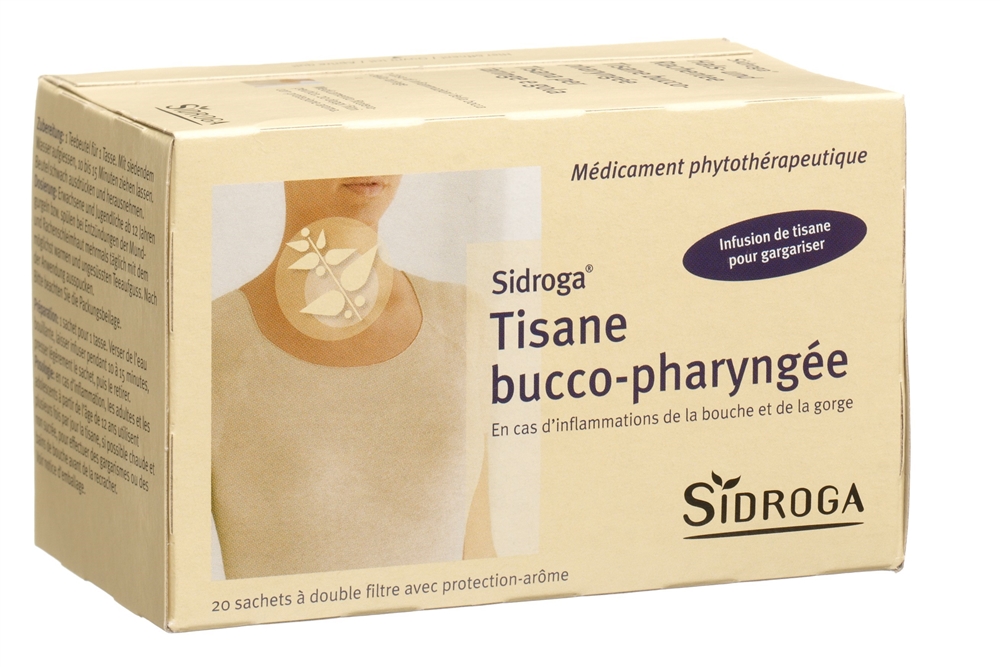 Sidroga Hals- und Rachentee Tees Btl 2.5 g