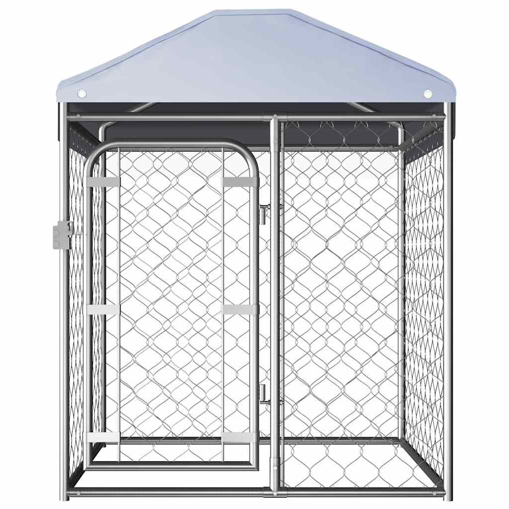 vidaXL Hondenhok met dak, 100 x 100 x 125 cm