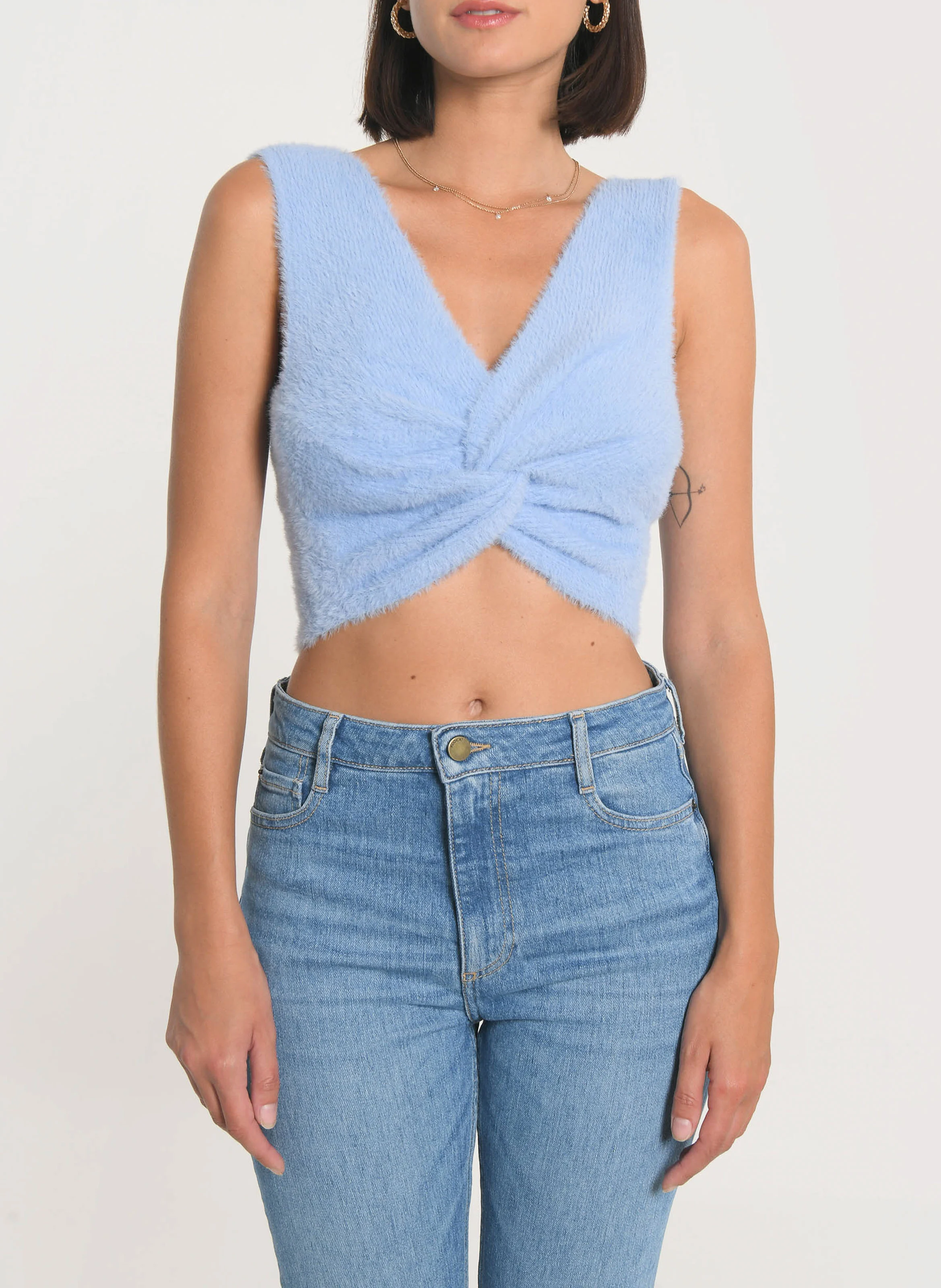 MYLO - Top en maille | Bleu