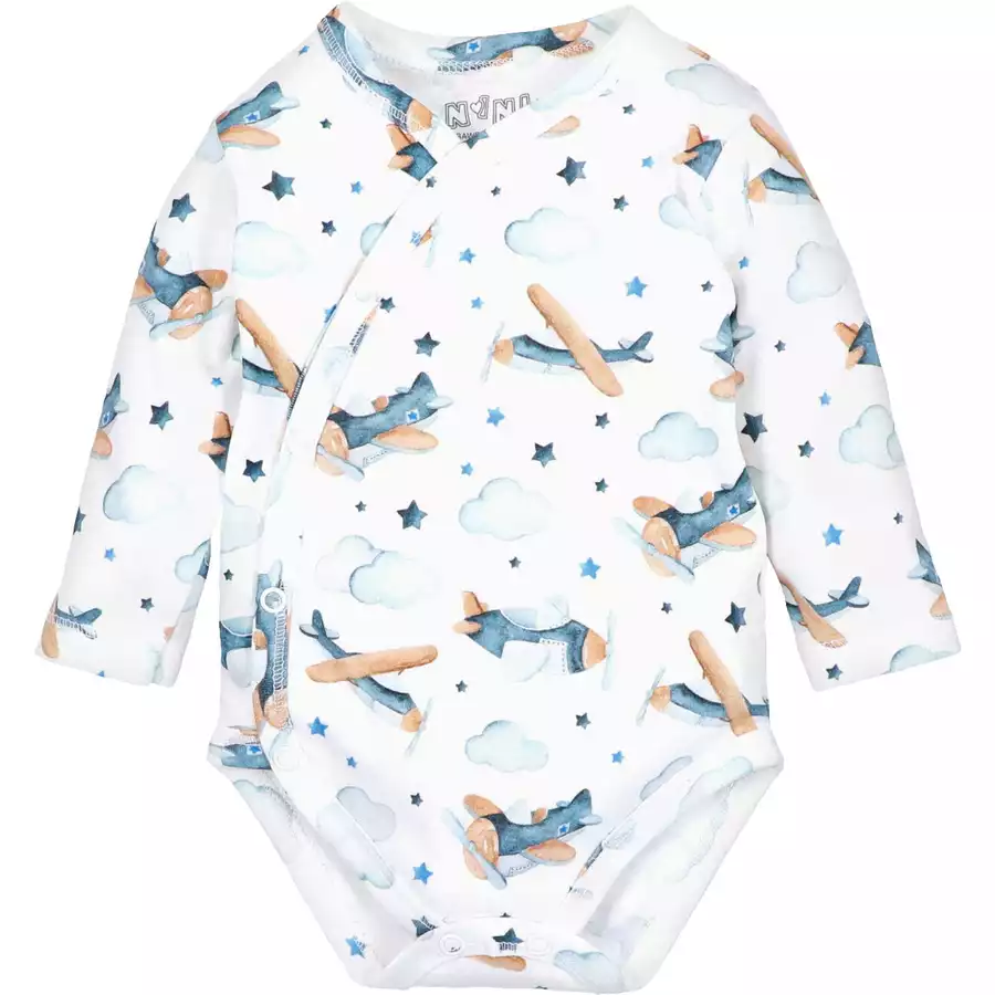 Nini 4tlg Set Herbst, Winter weiß dunkelblau