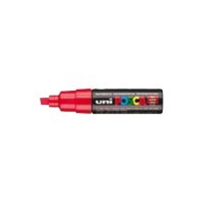 Posca - Marqueur peinture pointe large - rouge fluo