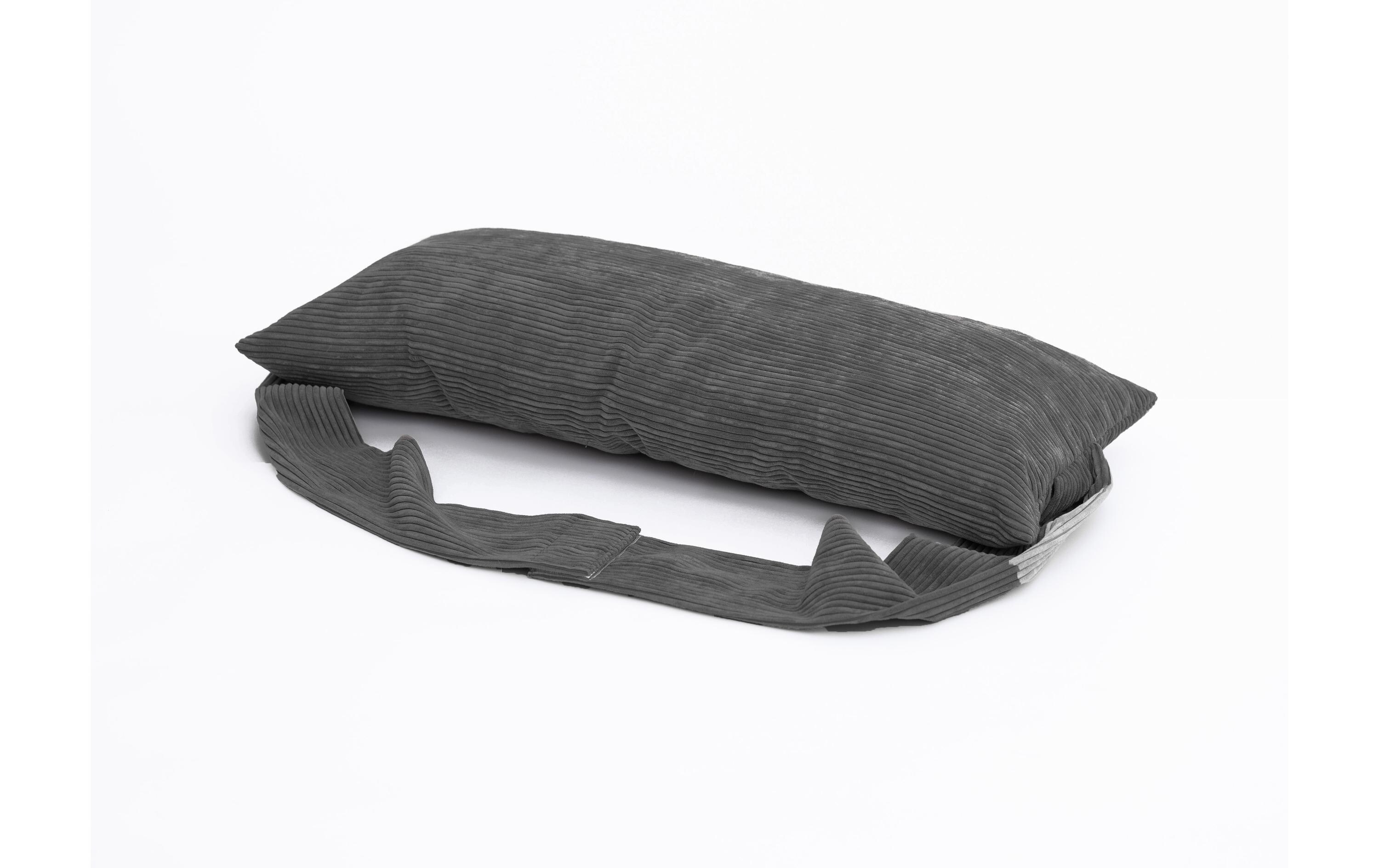 Hunde-Kissen Cordi Charcoal M<br>Bequemer Liegeplatz mit Schaumstofflocken Füllung