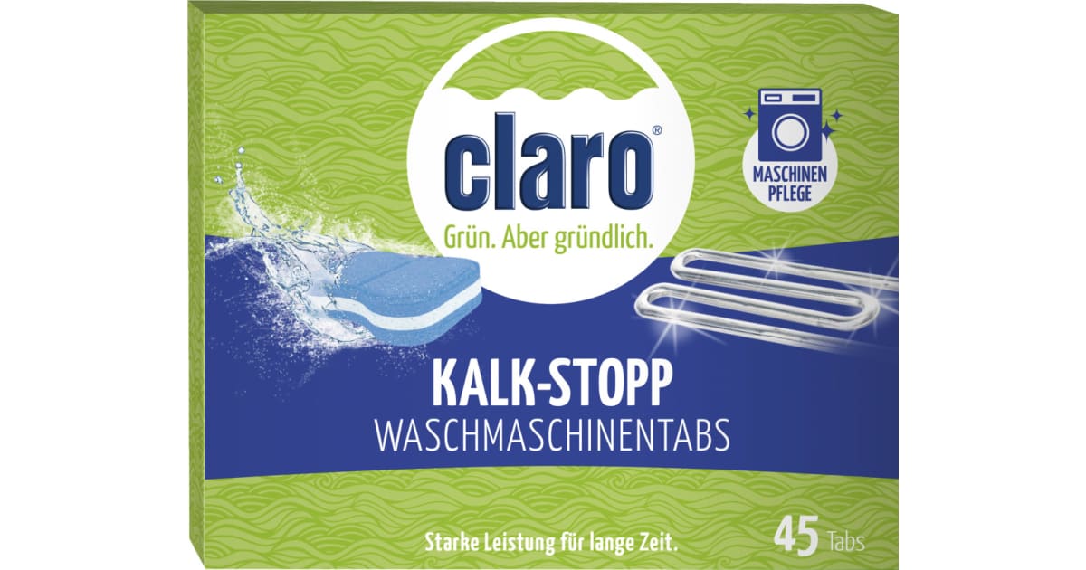 claro  Kalk-Stopp Tab 45er-Packung