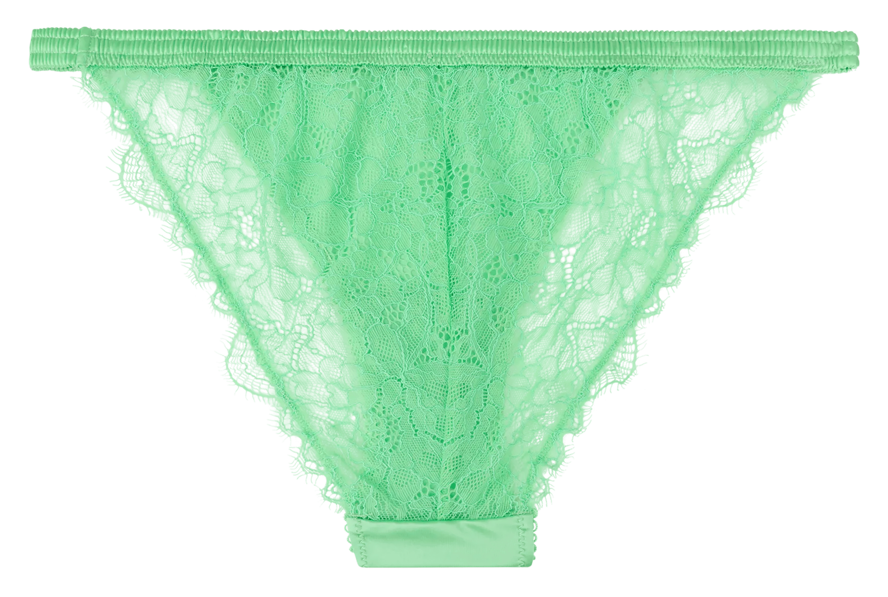 WILD ROSE - Tanga en dentelle | Vert