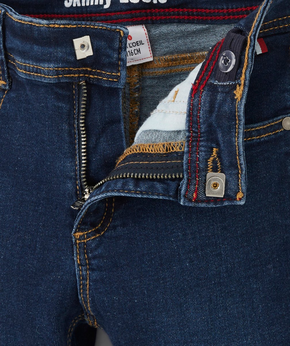 LOUIS LE PANTALON SKINNY GARÇON EN DENIM BLEU LOW IMPACT