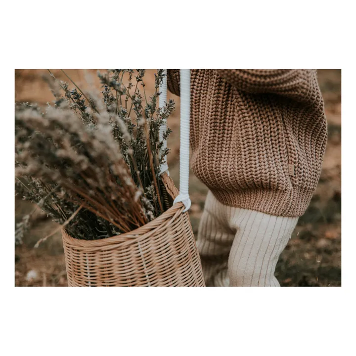 Yuki Pull Chunky Coton Bio | Beige