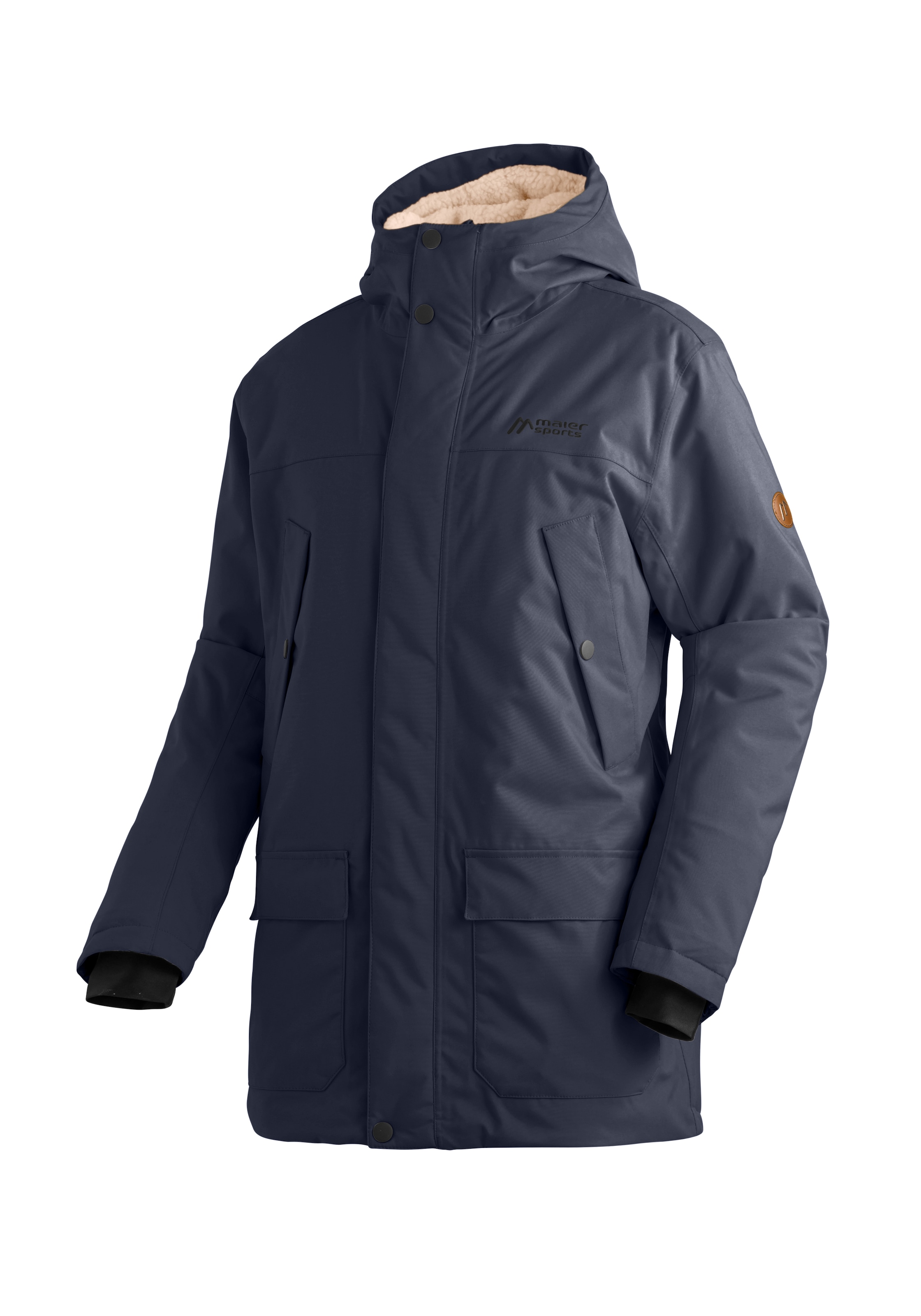 Maier Sports Funktionsjacke »SENNE« Herren Outdoor-Jacke, wind/wasserdicht, 6 geräumige Taschen