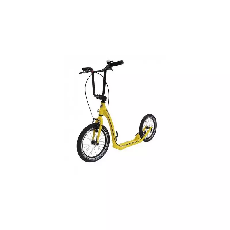 Folding Kick Scooter KOSTKA RUBIK 4 - Pastel Yellow
