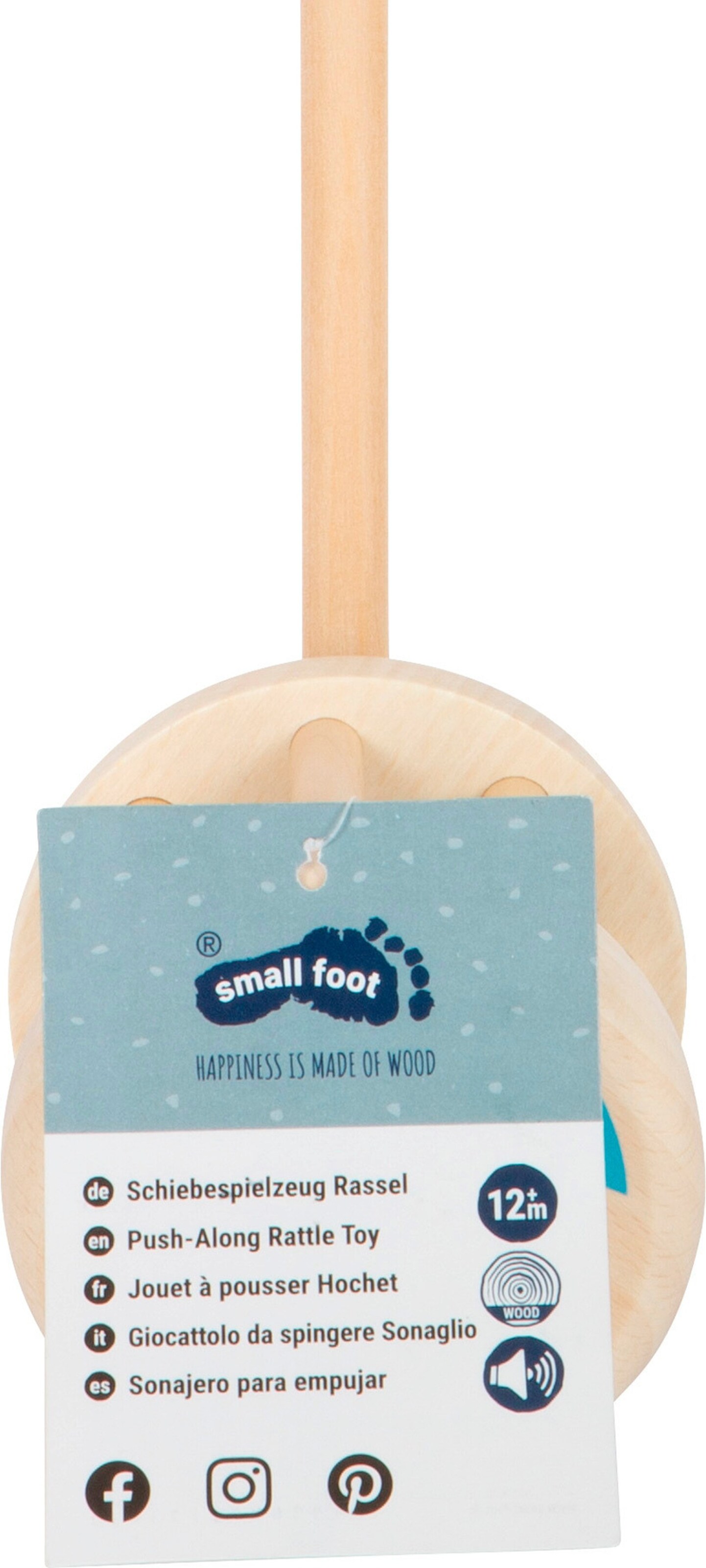 small foot Schiebespielzeug Rassel