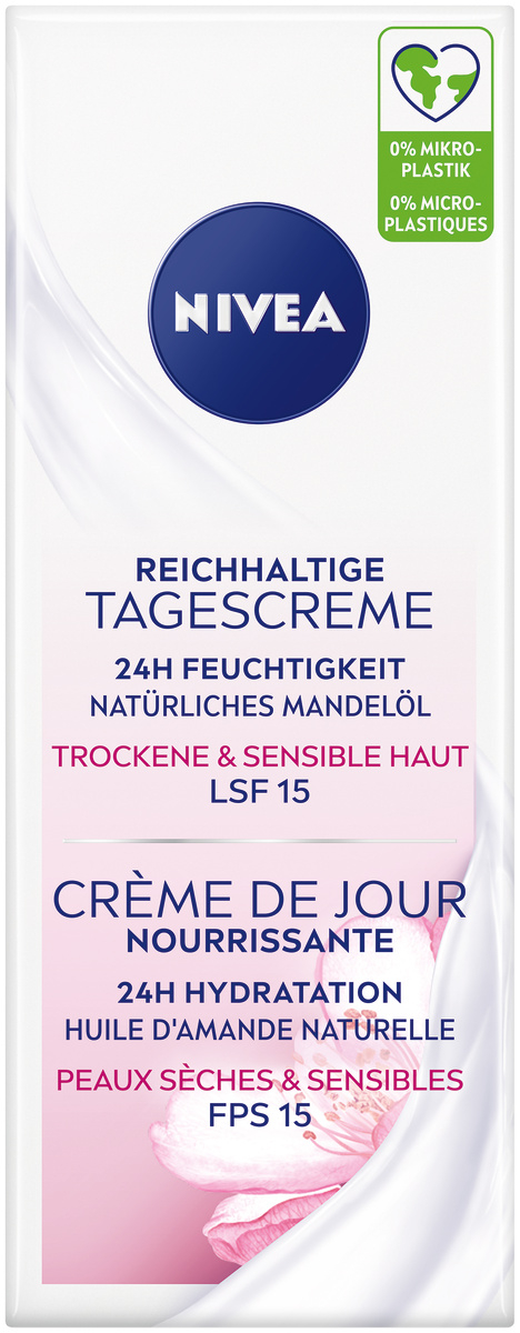 (50ml) Reichhaltige Tagescreme Trockene / Sensible Haut LSF 15 (81243)