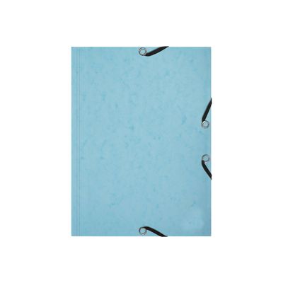 Exacompta Aquarel - Chemise à rabats + 25 fiches bristol A5 (4 couleurs assorties)