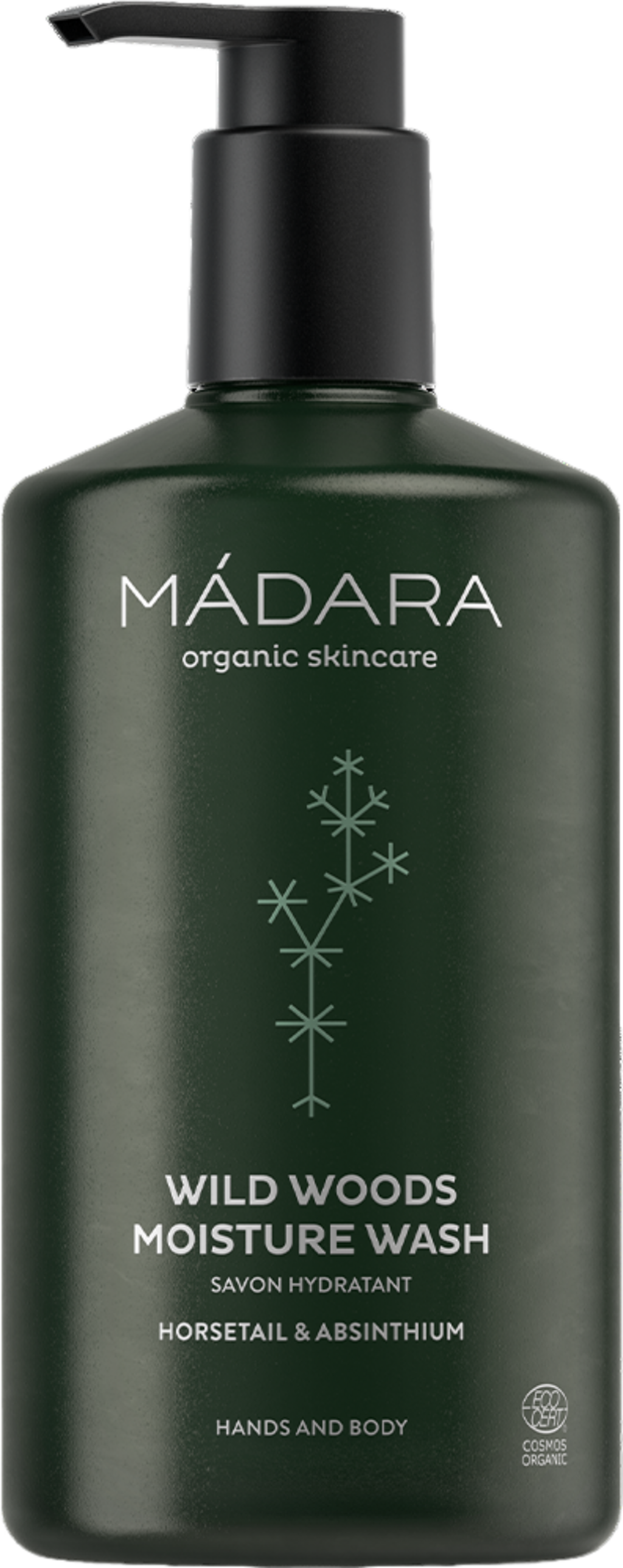 MÁDARA Organic Skincare  Wild Woods Moisture Wash , 500 ml